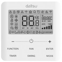 Control Daitsu 3NDA9082 para Aire Acondicionado