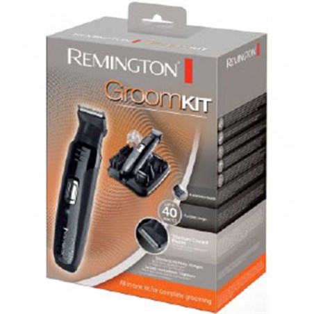 SET CORTAPELO + BARBERO REMINGTON PG6130 KIT PERSONAL 4 CABEZ