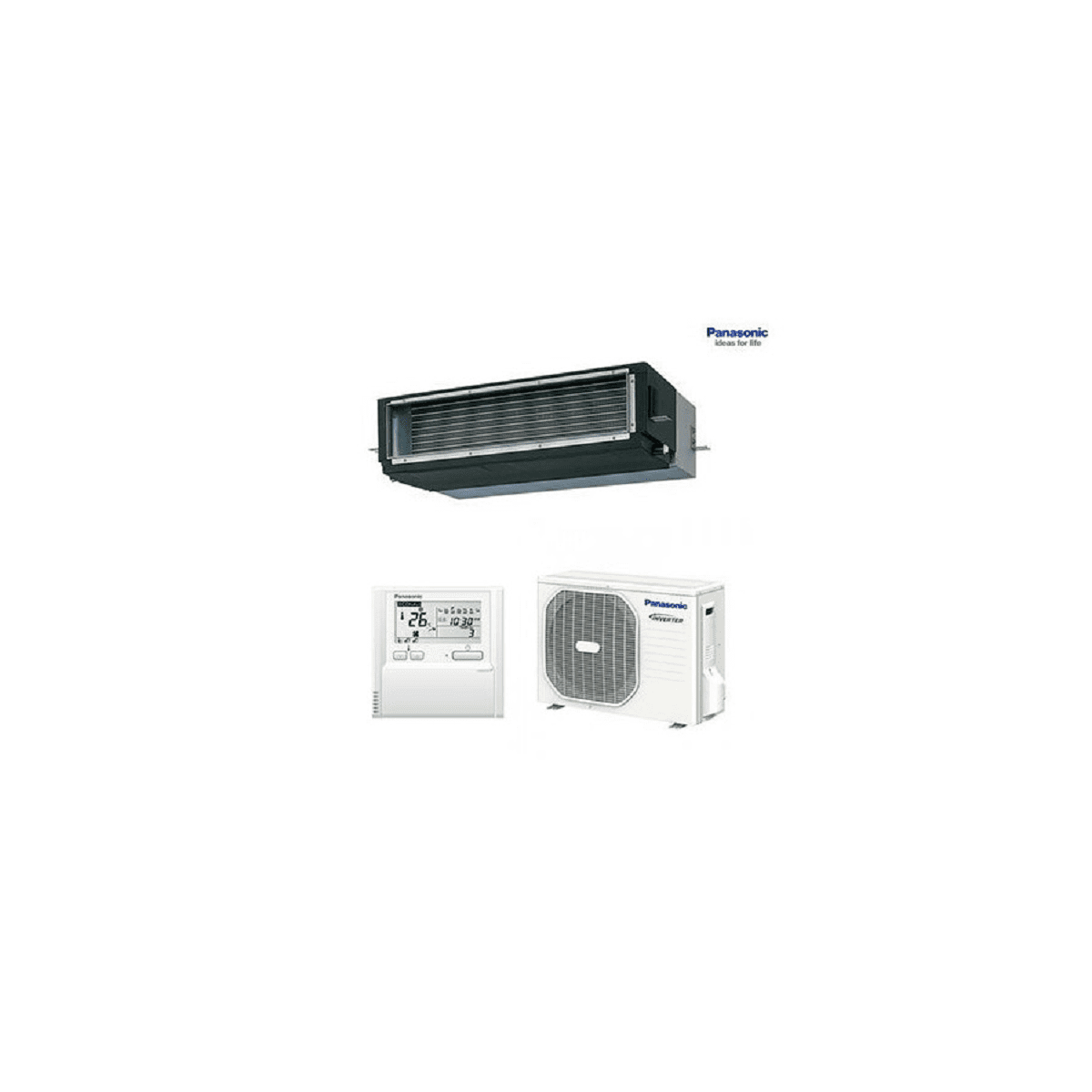 Aire Acondicionado Conducto Panasonic  KIT-71PNY1E5B5.CZ-RTC5B INVERTER 6000 Frigorias