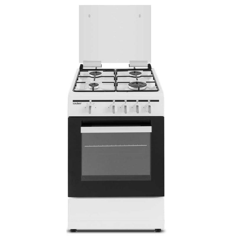 Cocina Sauber SCW41GB de 4 Fuegos Gas Butano