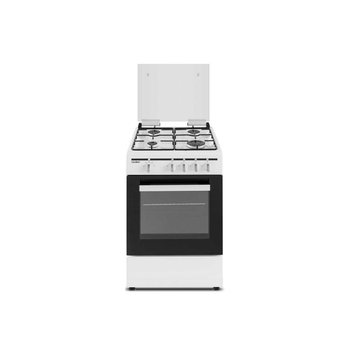 Cocina Sauber SCW41GB de 4 Fuegos Gas Butano