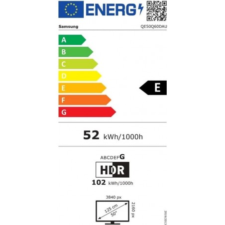 Televisor Samsung QE50Q60D de 50" 4k Smart Tv