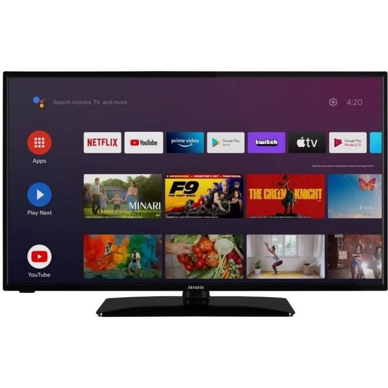 Televisor Aiwa 32AN4503HD de 32" Led Smart Tv