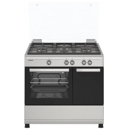 Comprar Cocina Infiniton CC90X2W4F de 90cm 4 Fuegos Inox Gas Oferta Outlet