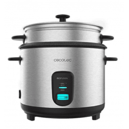 Comprar Arrocera Eléctrica Ricefusion Cecotec 03104 700W Inox Oferta Outlet