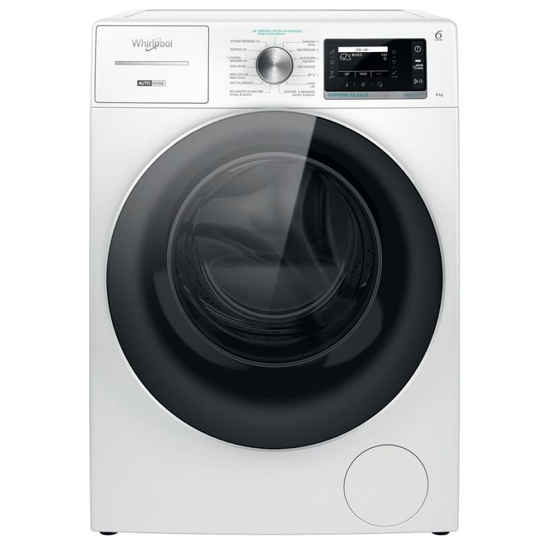 Lavadora Whirlpool W809ADSILENCESPT de 10kg 1400rpm