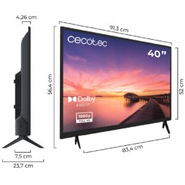 Televisor Cecotec 00993 de 40" Led Full HD