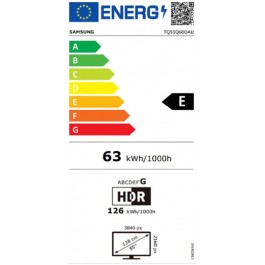 Televisor Samsung TQ55Q60DAUXXC de 55" Qled 4K Smart Tv