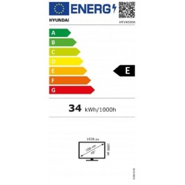 Televisor Hyundai HTV4000A de 40" Led HD Smart Tv