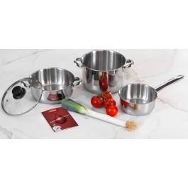 Bateria Cocina Inoxibar kit de 4 Piezas